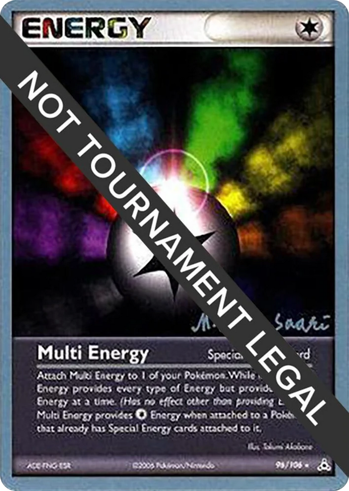 0096 Multi Energy - 2006 (Miska Saari) Rare World Championship Decks