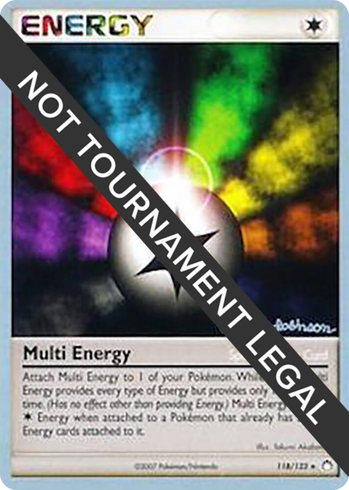 0118 Multi Energy - 2008 (Tristan Robinson) Rare World Championship Decks