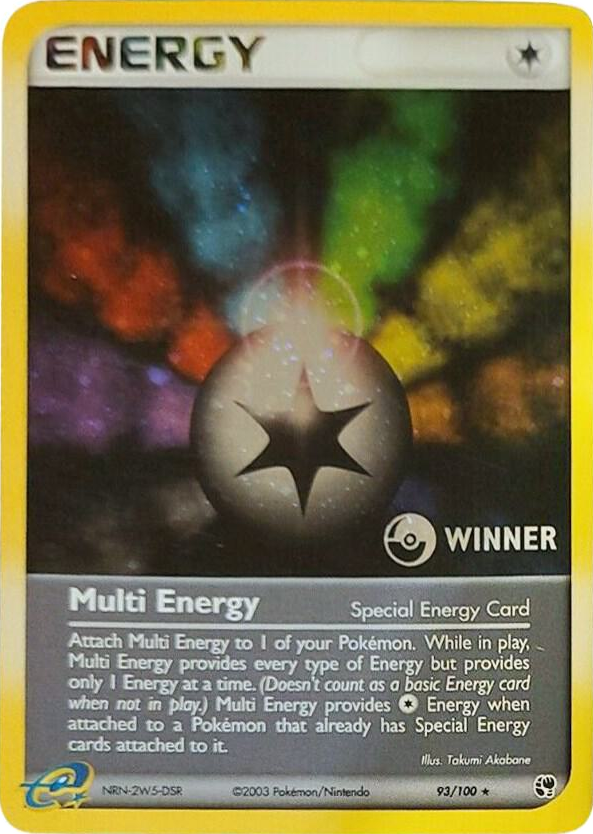 0093 Multi Energy (Special) - 93/100 [Winner] Promo League & Championship Cards