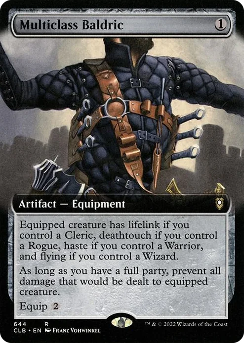 0644 Multiclass Baldric (Extended Art) R Commander Legends: Battle for Baldur's Gate