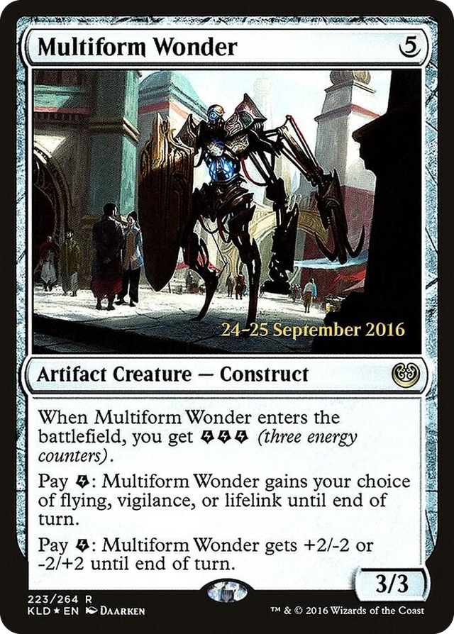 0223 Multiform Wonder R Prerelease Cards