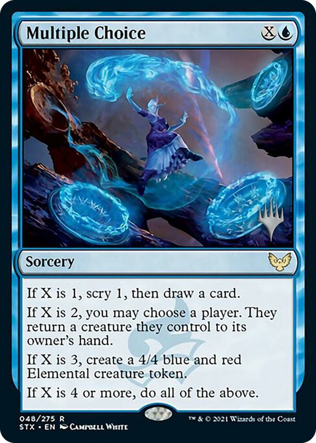 0048 Multiple Choice R Promo Pack: Strixhaven