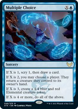 0048 Multiple Choice R Strixhaven: School of Mages