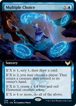0298 Multiple Choice (Extended Art) R Strixhaven: School of Mages