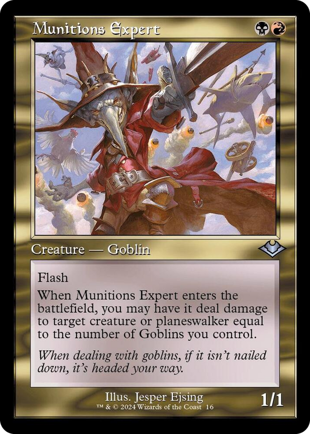 0016 Munitions Expert (Retro Frame) U Modern Horizons