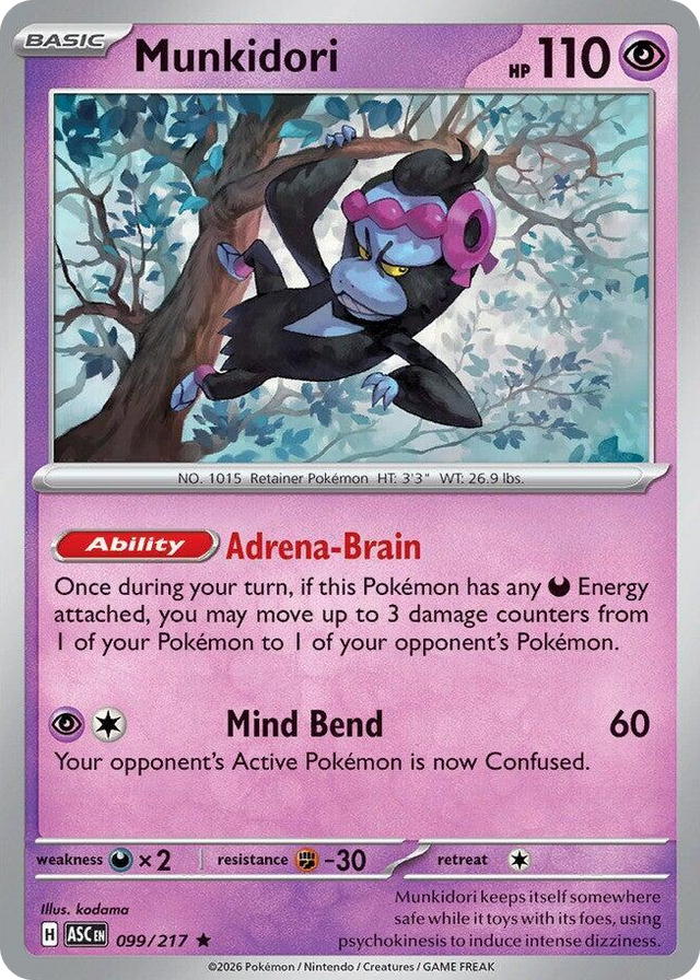 0099 Munkidori Rare Ascended Heroes