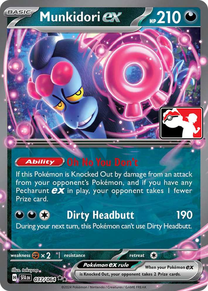 0037 Munkidori ex Double Rare Prize Pack Series Cards