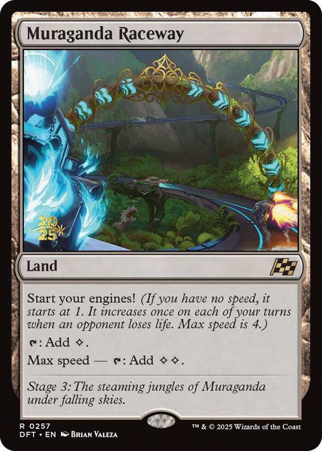 0257 Muraganda Raceway R Prerelease Cards