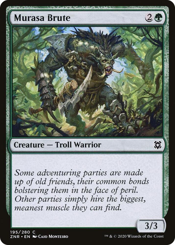 0195 Murasa Brute C Zendikar Rising