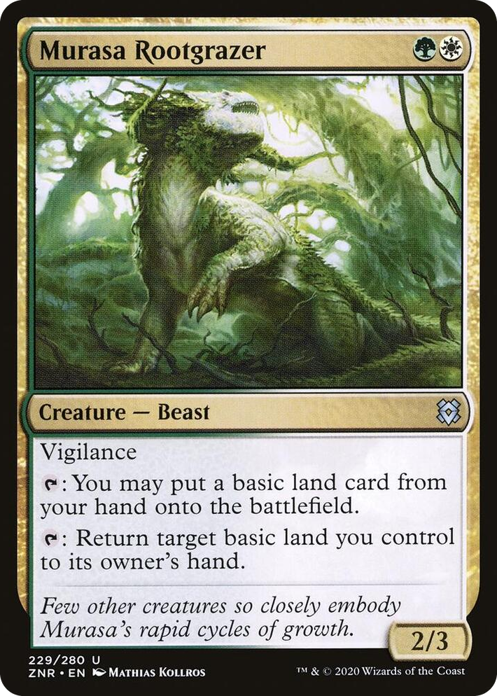 0229 Murasa Rootgrazer U Zendikar Rising