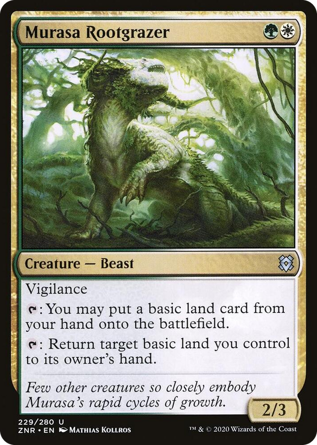 0229 Murasa Rootgrazer U Zendikar Rising
