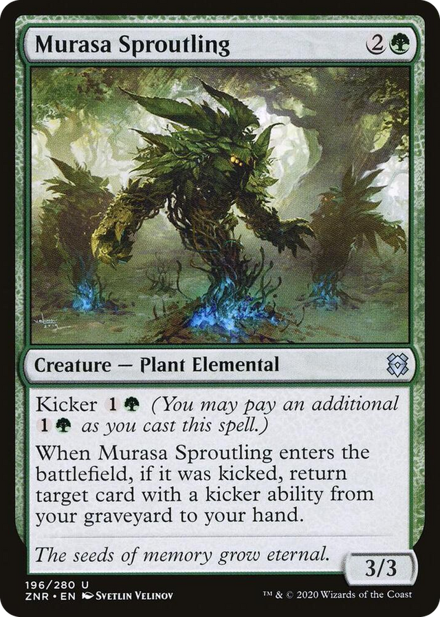 0196 Murasa Sproutling U Zendikar Rising