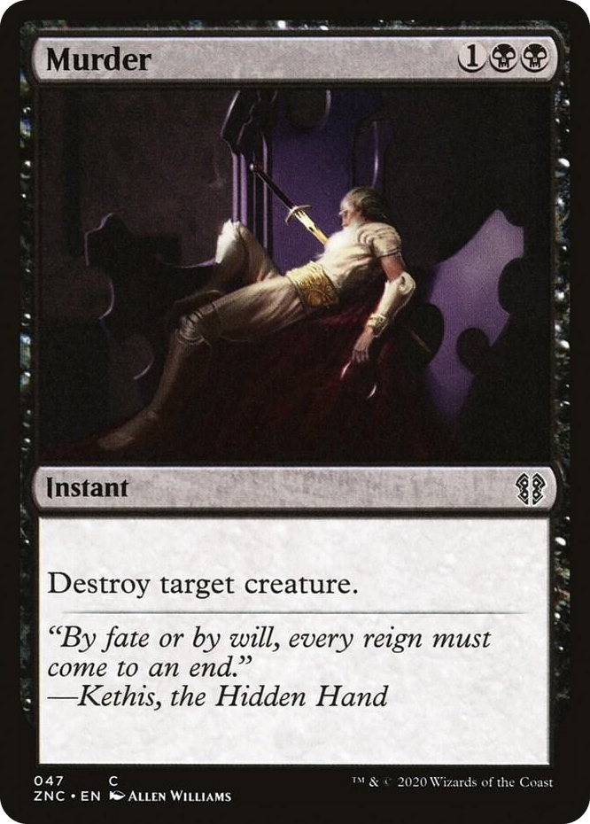 0047 Murder C Commander: Zendikar Rising