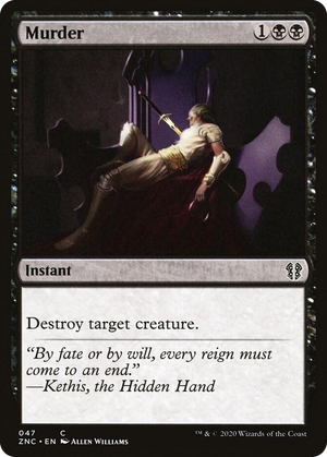 0047 Murder C Commander: Zendikar Rising