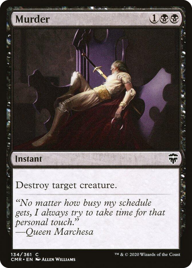 0134 Murder C Commander Legends