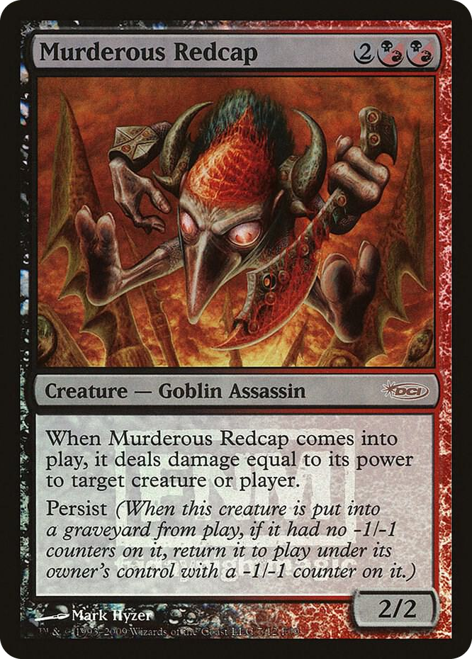 Murderous Redcap #7 P - FNM Promos Pokemon card