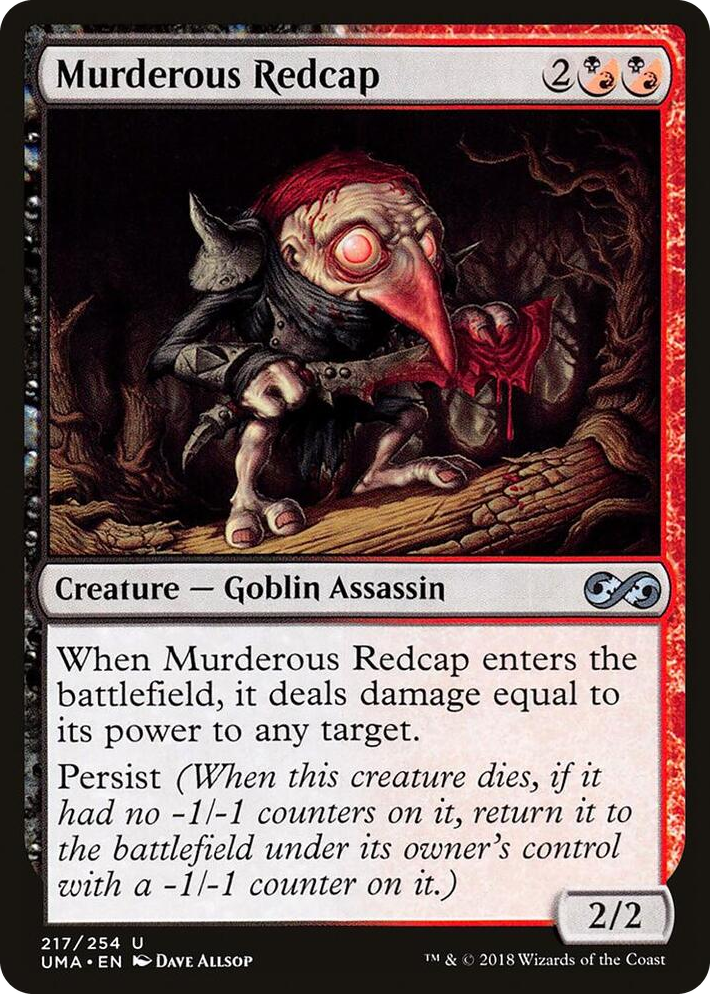 0217 Murderous Redcap U Ultimate Masters