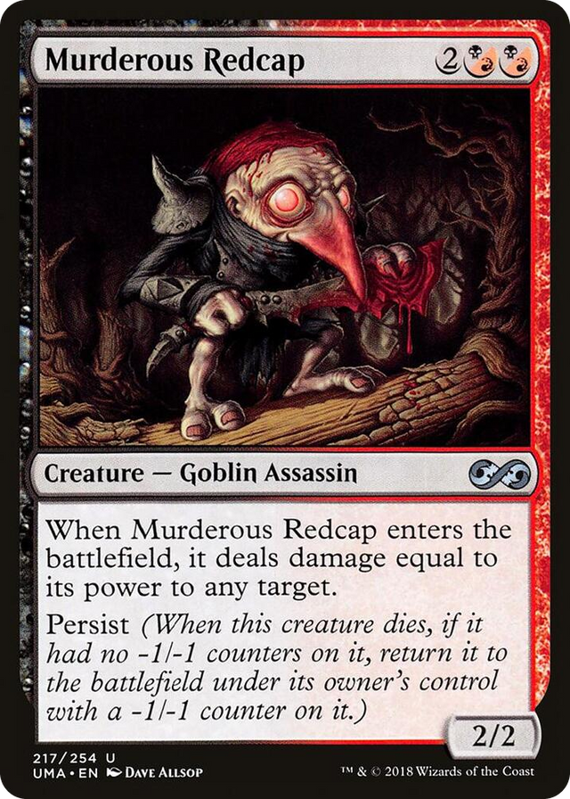 0217 Murderous Redcap U Ultimate Masters