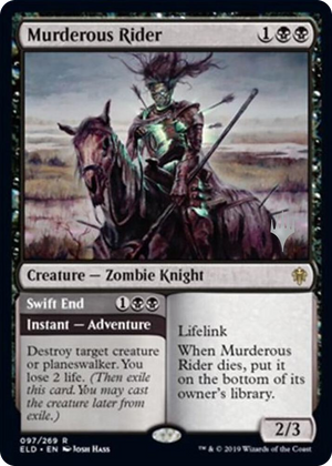 0097 Murderous Rider R Promo Pack: Throne of Eldraine