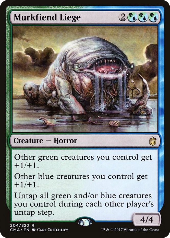 Murkfiend Liege #204 R - Commander Anthology Pokemon card