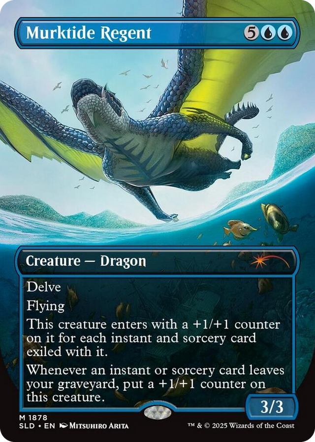 1878 Murktide Regent M Secret Lair Drop Series