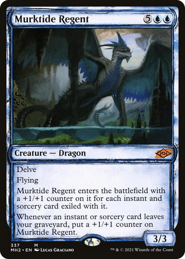 0337 Murktide Regent (Showcase) M Modern Horizons 2