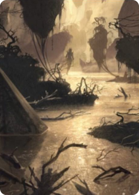 0026 Murkwater Pathway Art Card S Art Series: Zendikar Rising