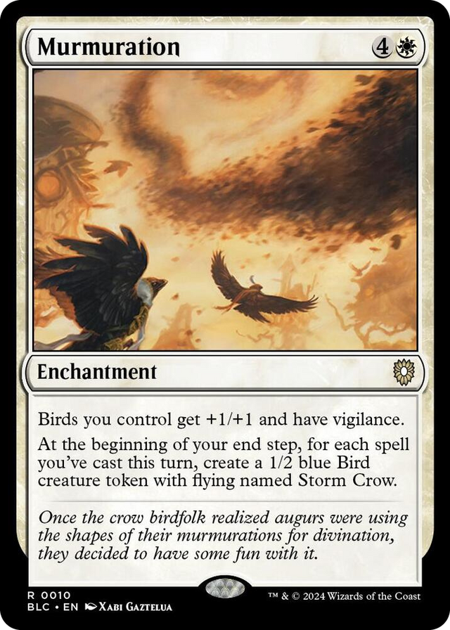 0010 Murmuration R Commander: Bloomburrow