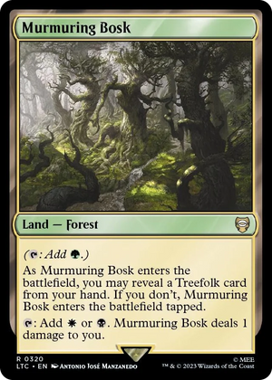0320 Murmuring Bosk R Commander: The Lord of the Rings: Tales of Middle-earth