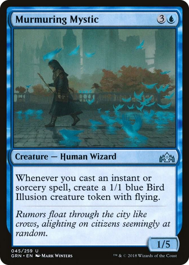 0045 Murmuring Mystic U Guilds of Ravnica
