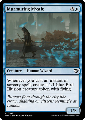 0102 Murmuring Mystic C Commander: Outlaws of Thunder Junction