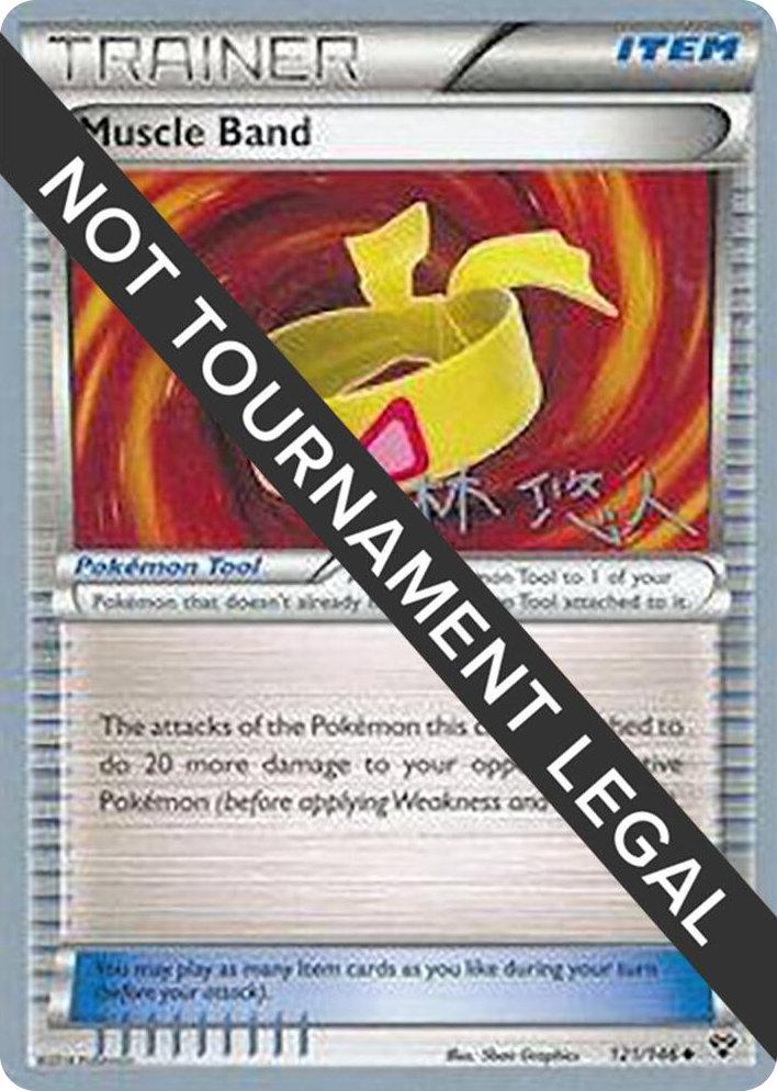 0121 Muscle Band - 2014 (Haruto Kobayashi) Uncommon World Championship Decks