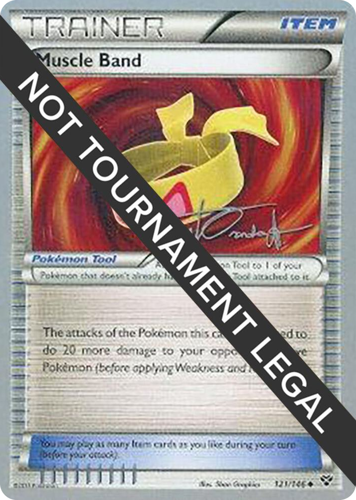 0121 Muscle Band - 2014 (Trent Orndorff) Uncommon World Championship Decks