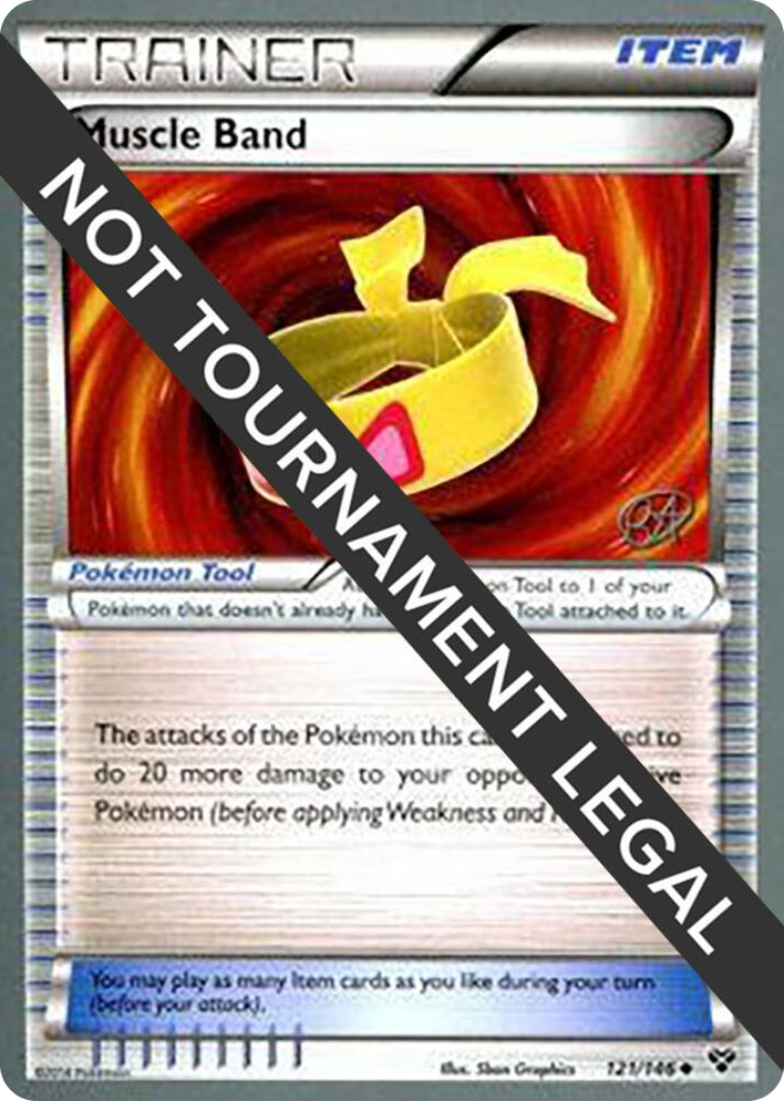 0121 Muscle Band - 2015 (Rowan Stavenow) Uncommon World Championship Decks