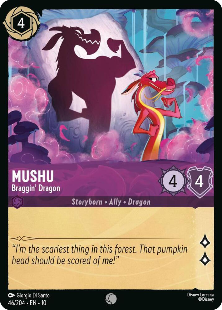 0046 Mushu - Braggin' Dragon Common Whispers in the Well