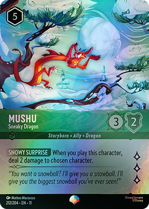 0212 Mushu - Sneaky Dragon (Epic) Epic Winterspell