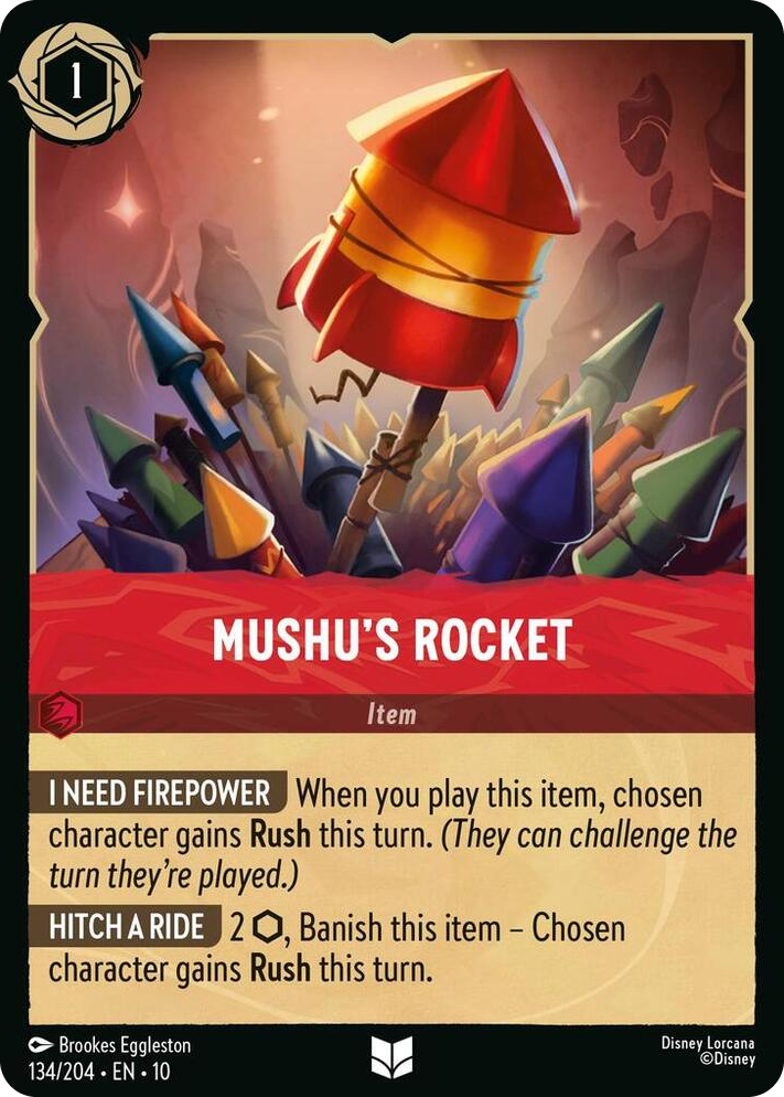 0134 Mushu's Rocket Uncommon Whispers in the Well