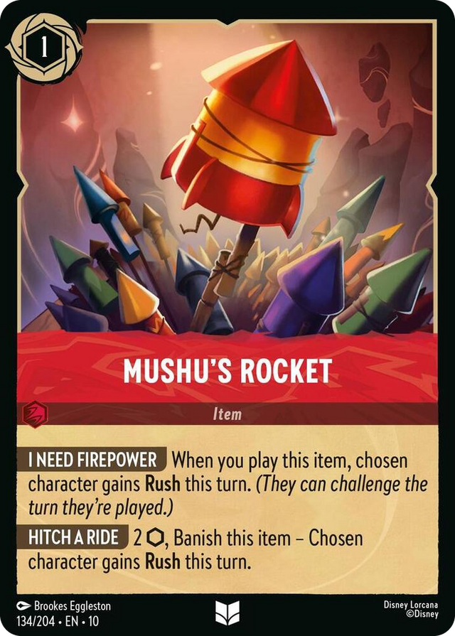 0134 Mushu's Rocket Uncommon Whispers in the Well