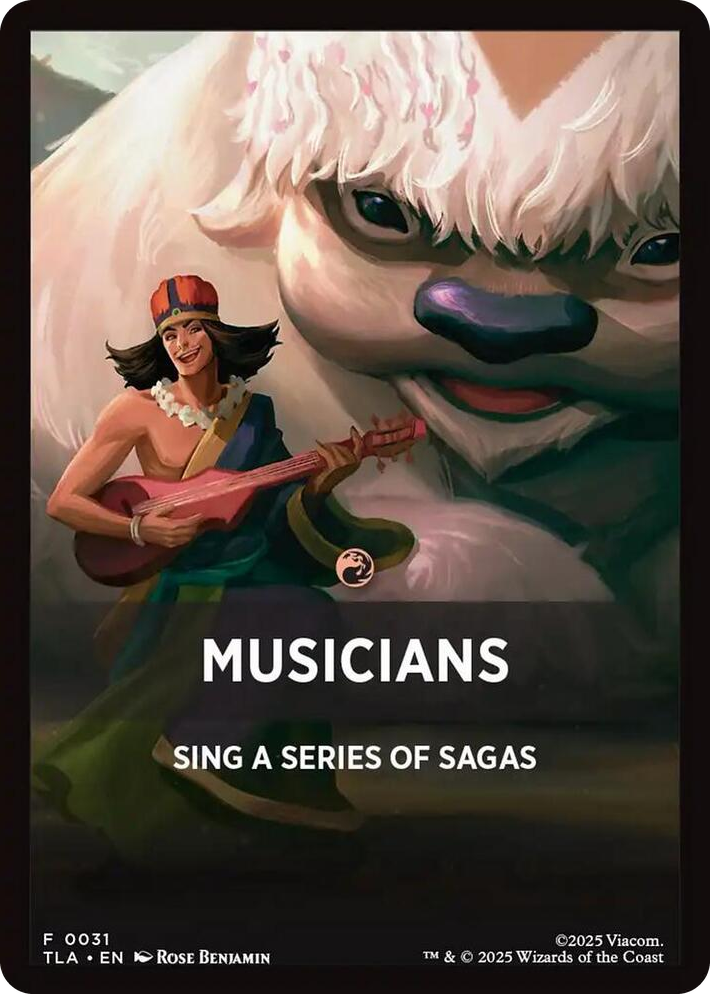 0031 Musicians Theme Card T The Last Airbender