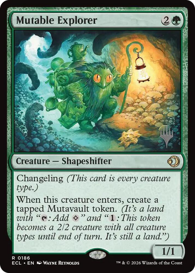 0186 Mutable Explorer R Promo Pack: Lorwyn Eclipsed