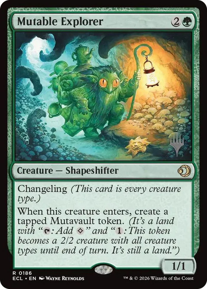 0186 Mutable Explorer R Promo Pack: Lorwyn Eclipsed