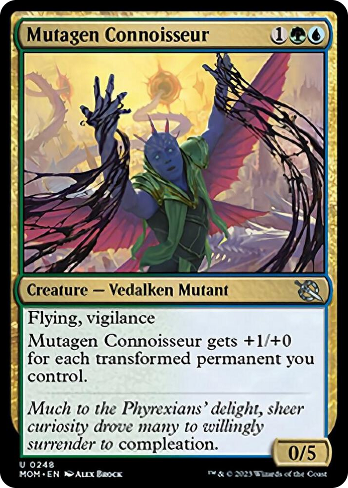 Mutagen Connoisseur #248 U - March of the Machine Pokemon card
