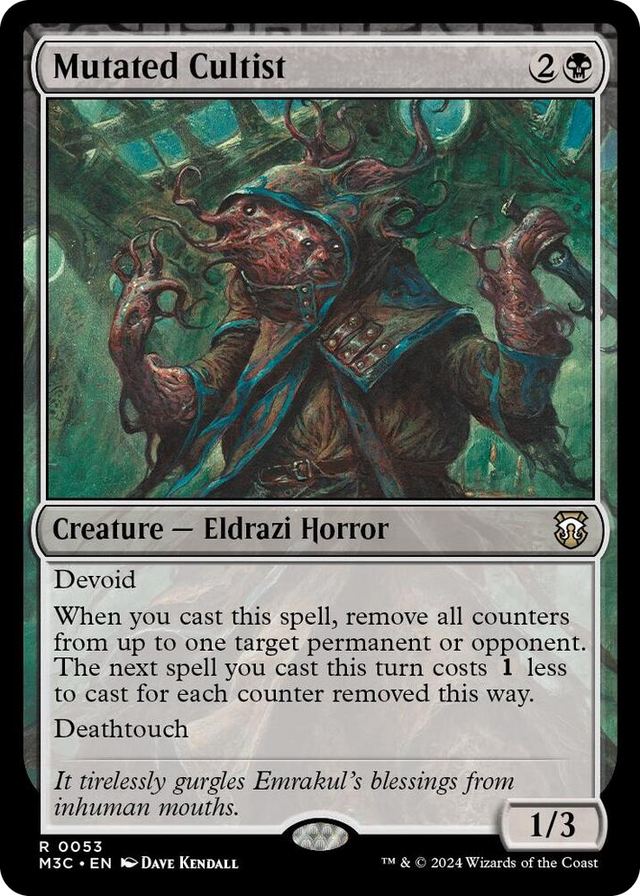 0053 Mutated Cultist R Commander: Modern Horizons 3