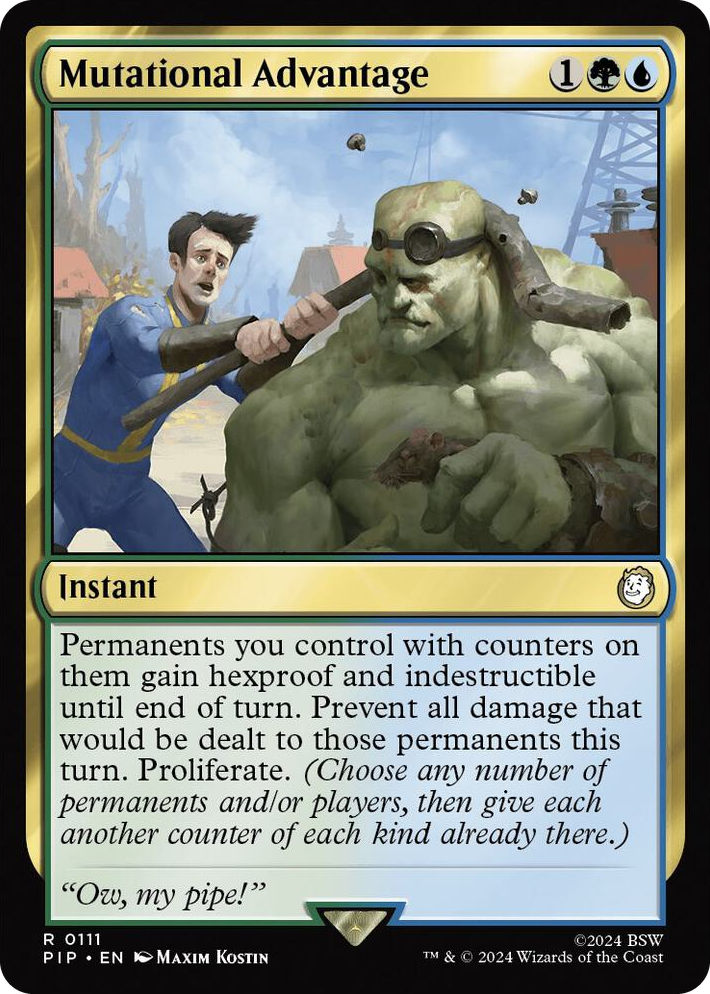 0111 Mutational Advantage R Universes Beyond: Fallout