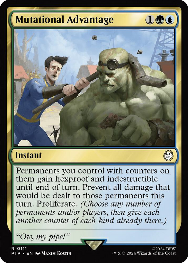 0111 Mutational Advantage R Universes Beyond: Fallout