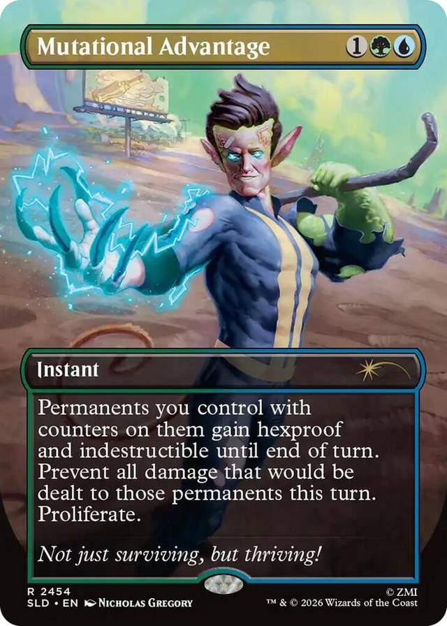 2454 Mutational Advantage R Secret Lair Drop Series