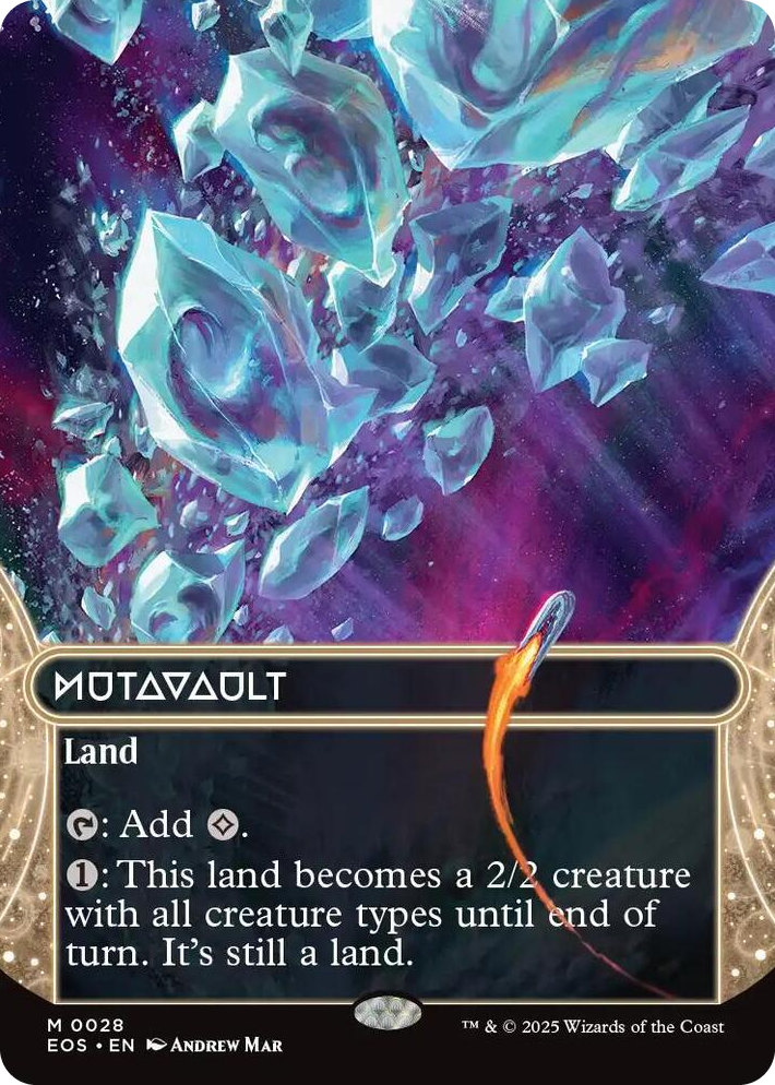 0028 Mutavault (0028) (Borderless) M Edge of Eternities: Stellar Sights