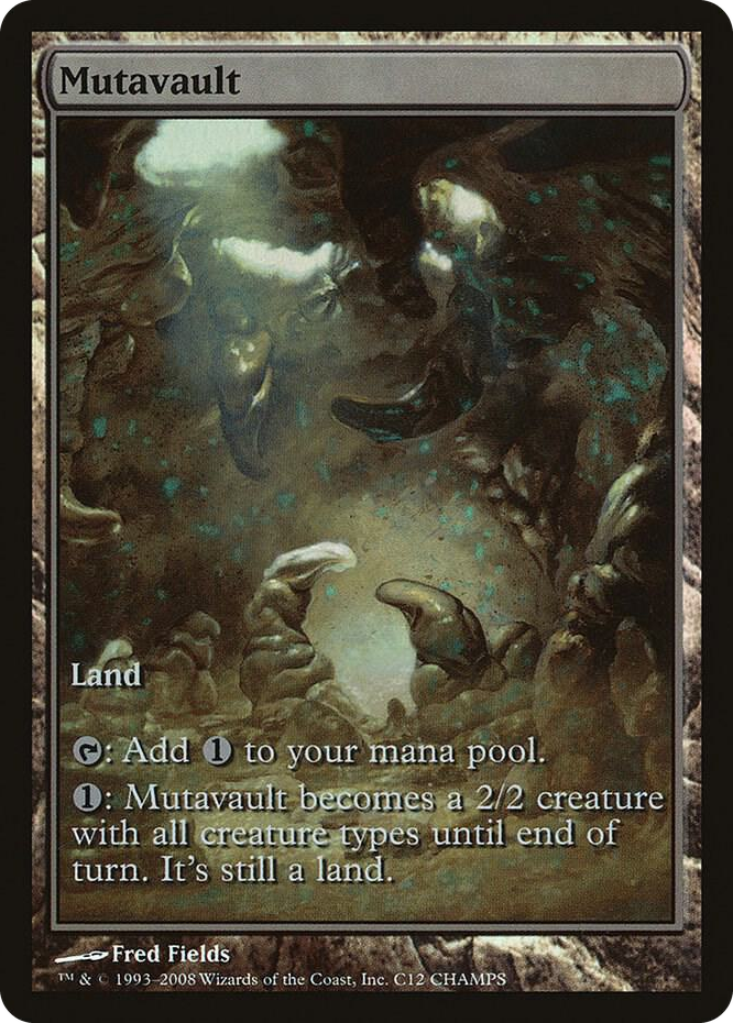 Mutavault #12 P - Champs Promos Pokemon card