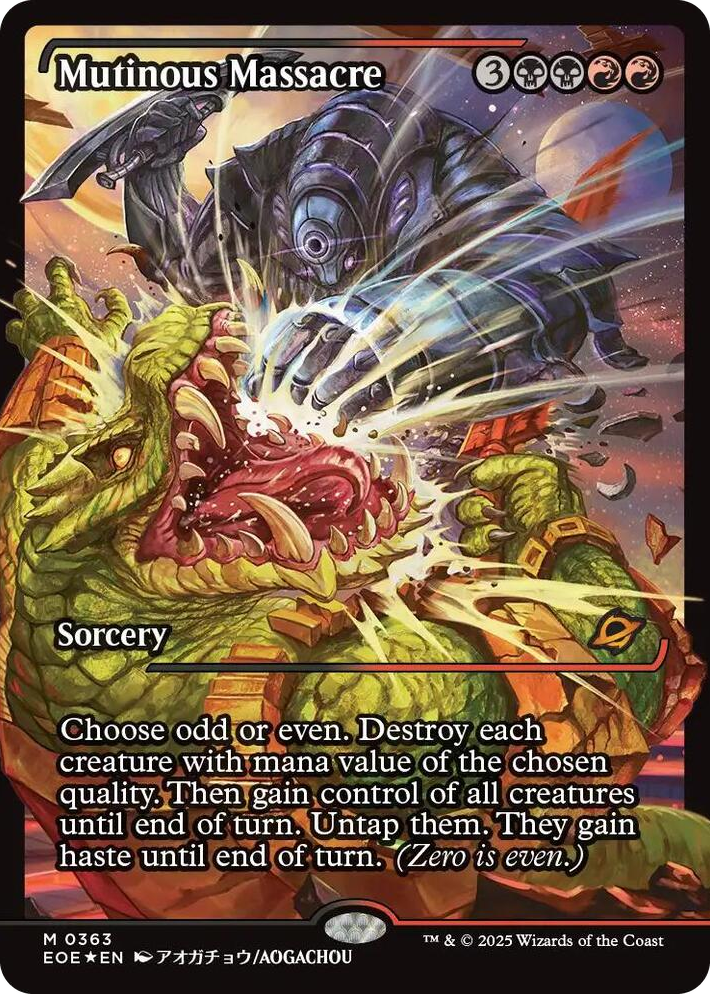 0363 Mutinous Massacre (Showcase) M Edge of Eternities