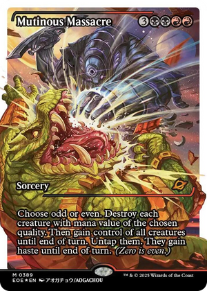 0389 Mutinous Massacre (Showcase) (Fracture Foil) M Edge of Eternities